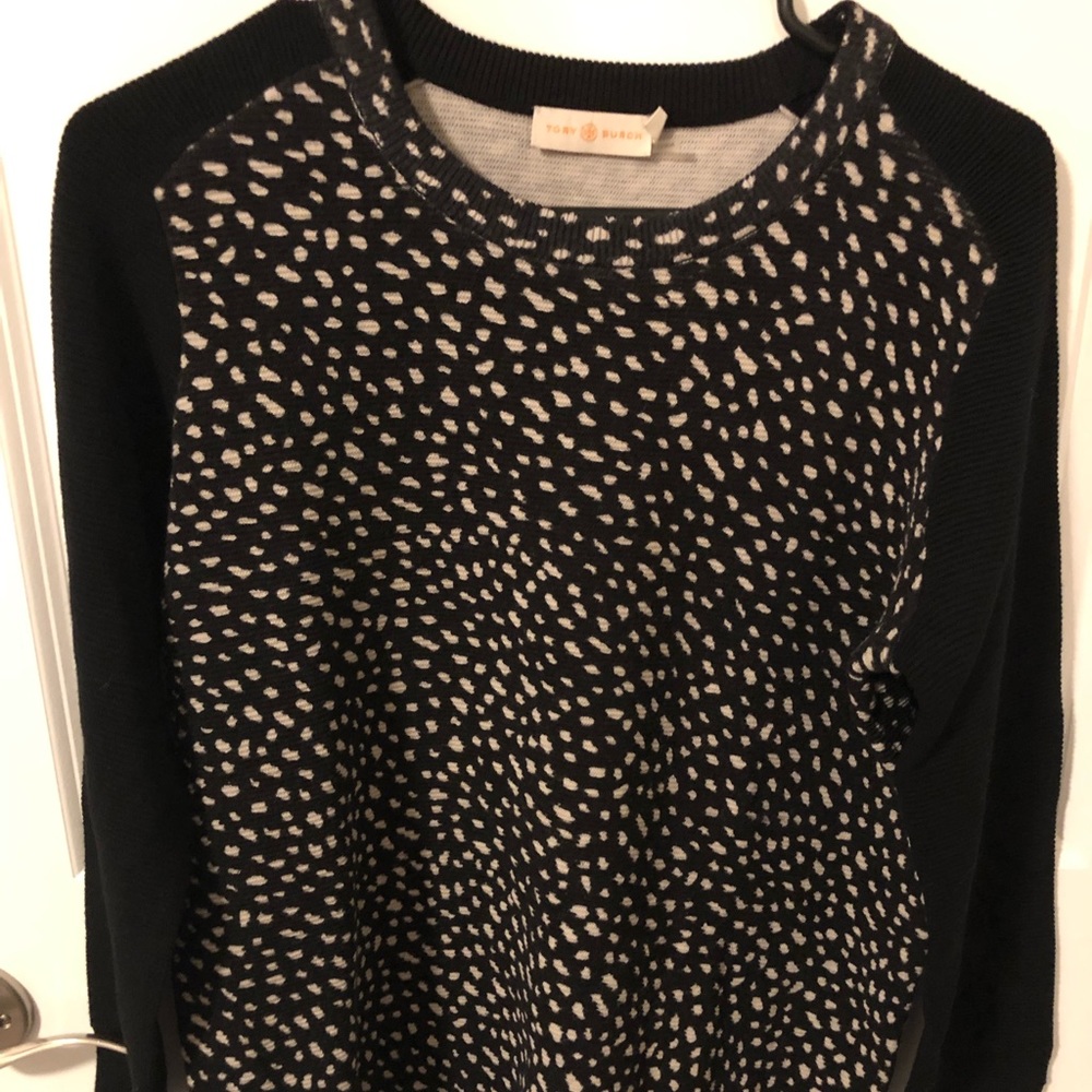 Tory Burch leopard print sweater